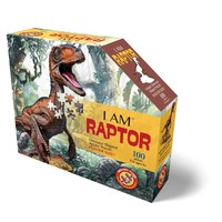 Madd Capp Legpuzzel  I Am Raptor 100 Stuks