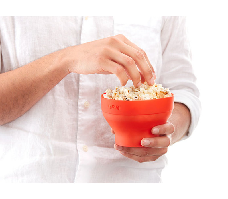 Lékué Mini Foldable Microwave Popcornmaker Ø 12 cm