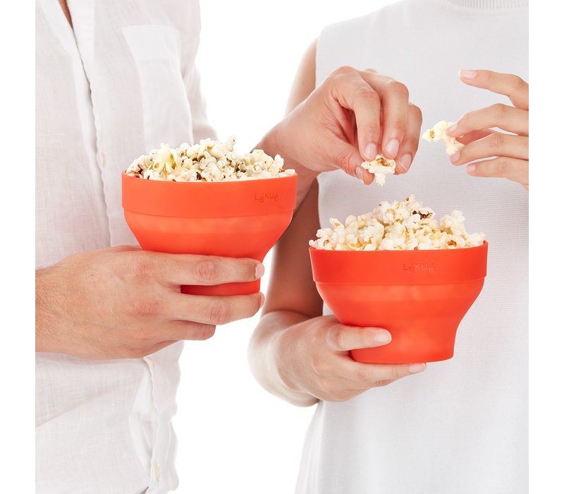 Lékué  Mini Opvouwbare Popcornmaker voor Magnetron Ø 12 cm