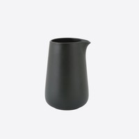 Point-Virgule Porcelain Creamer Matt Black 450 ml