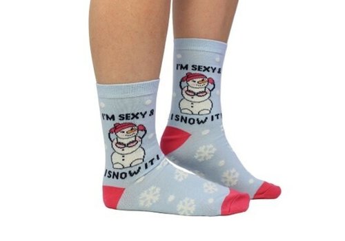Odd Socks ODD Socks Dames Xmas Sokken Sexy Ladies Maat 37-42