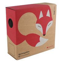 Leschi Warming Pillow Noah The Fox Sand/midnight