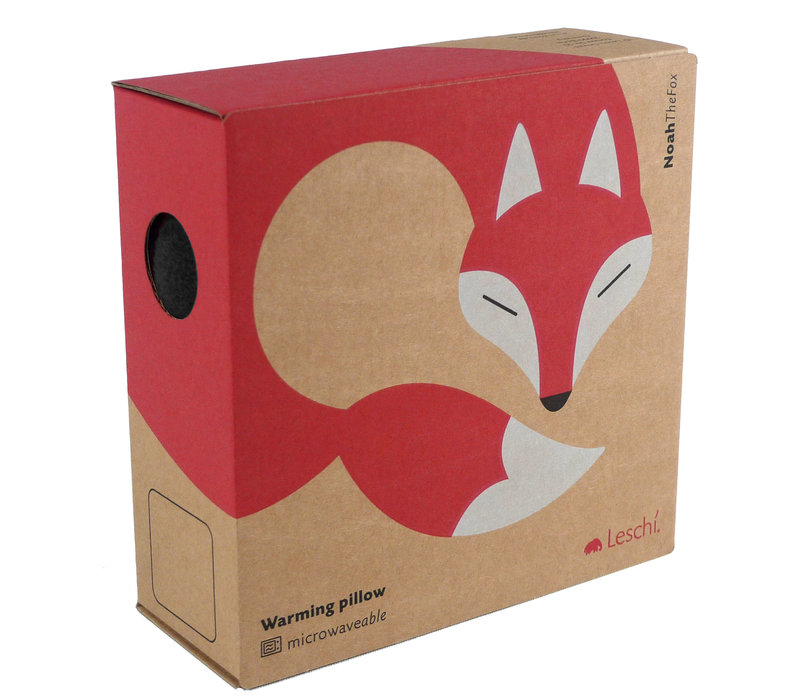 Leschi Warming Pillow Noah The Fox Sand/midnight