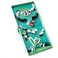 Scratch Magnetic Puzzle Run Panda 11pc