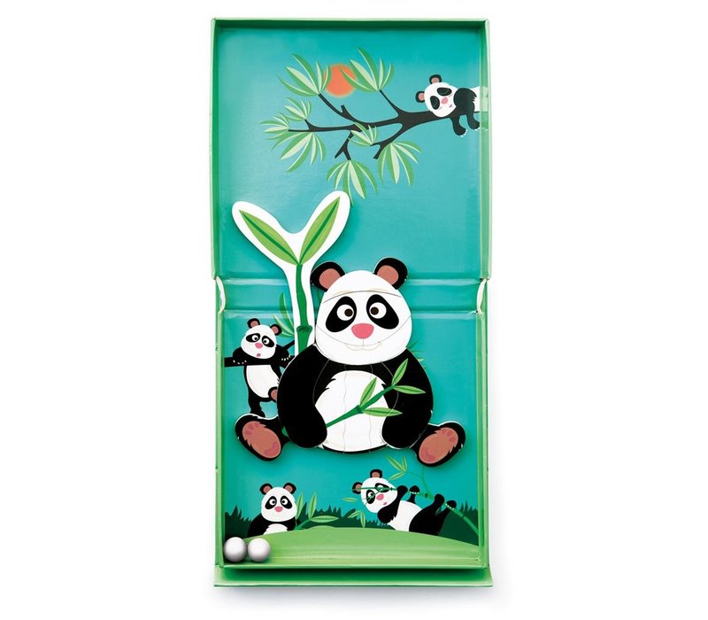 Scratch Magnetic Puzzle Run Panda 11pc