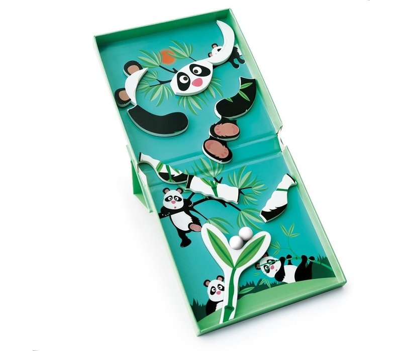 Scratch Magnetic Puzzle Run Panda 11pc