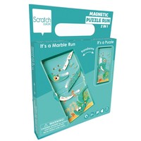 Scratch Puzzle Run Magnétique Baleine 9pc
