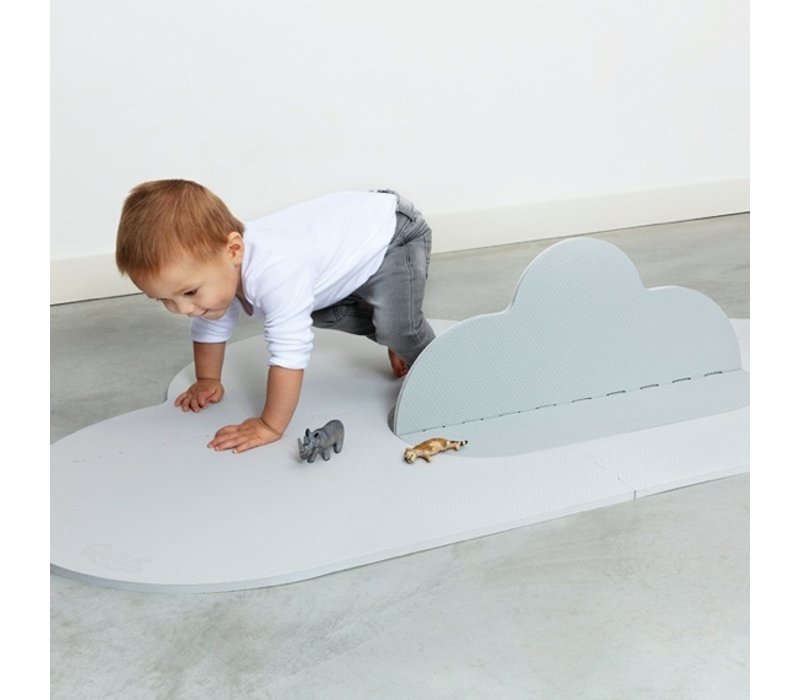 Quut Playmat Head in the Clouds Small Pearl Grey