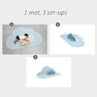 Quut Playmat Head in the Clouds Small Dusty Blue