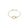 Label Kiki Label Kiki Armband Hexagon Twist Gold