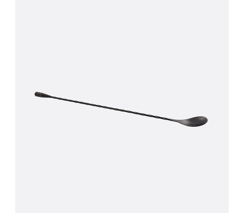 Point Virgule Bar Spoon made of RVS Metallic black