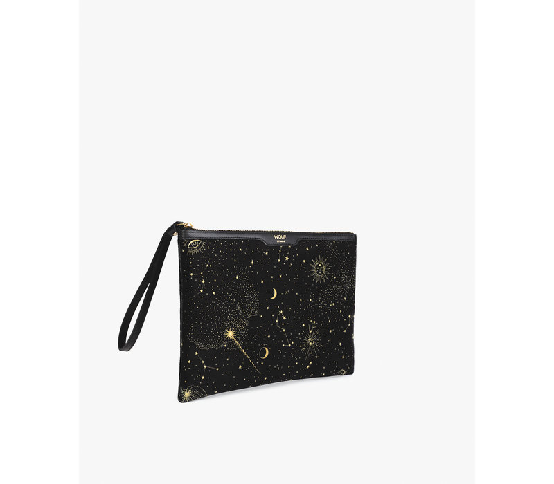 WOUF Galaxy Velvet Night Clutch