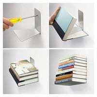 Umbra Conceal Invisible Bookshelf Silver Size L