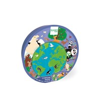 Scratch Contour Puzzel De Wereld 45 Stuks