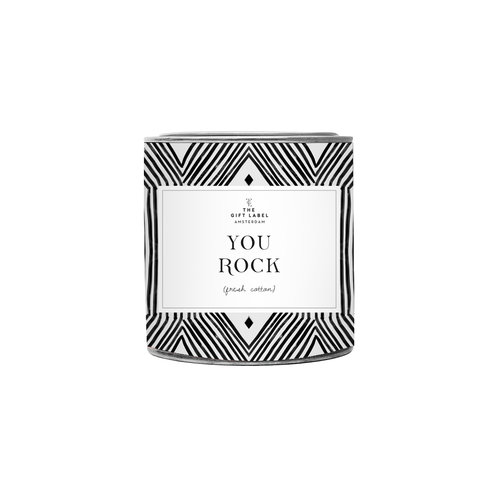 The Gift Label Scented Candle in Tin You Rock 310 g 