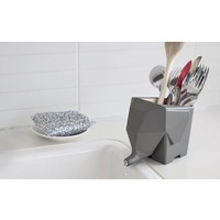 Peleg Design Jumbo Cutlery Drainer Grey