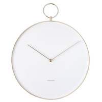 Karlsson Wall Clock Hook Metal white