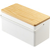 Yamazaki Yamazaki Sewing Box White/Wood