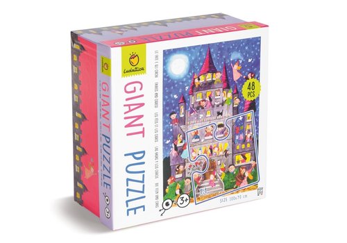 Ludattica Ludattica Puzzle Géant Fées et Orques 48 pcs