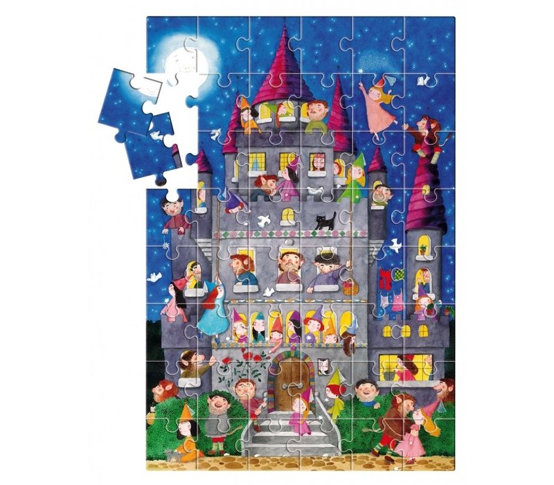 Ludattica Giant Puzzle Fairies and Orcs 48 pcs