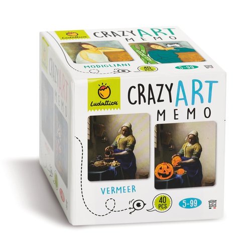 Ludattica Memory Crazy Art 40 pcs 