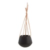 Present Time Present Time Pot de fleur Suspendu Skittle Small Noir