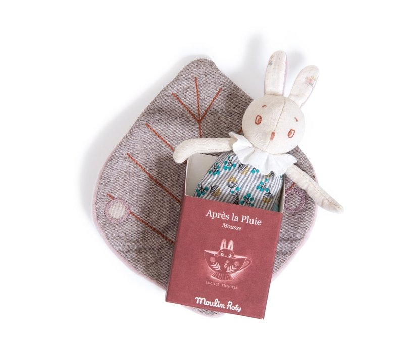 Moulin Roty 'Après la Pluie' Petit Lapin Mousse