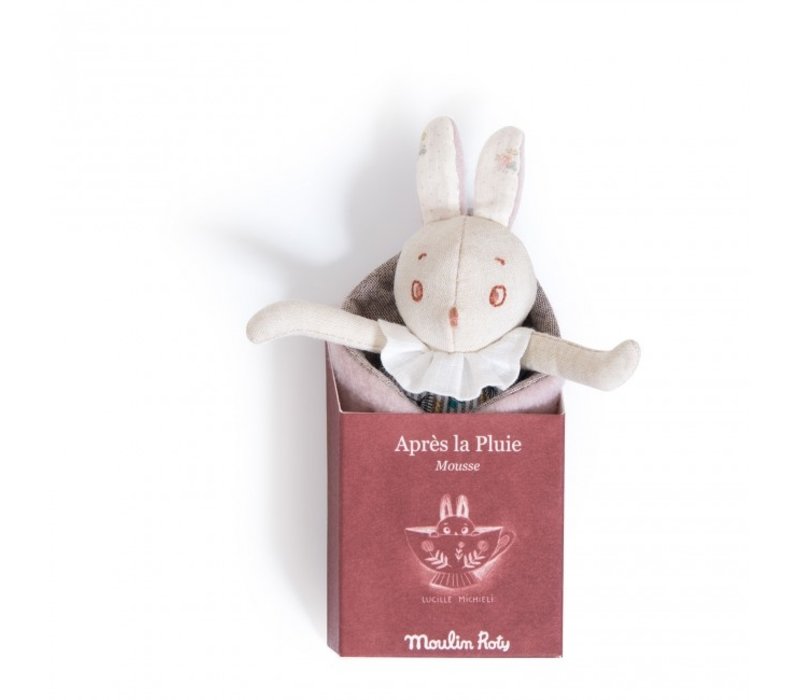 Moulin Roty 'Après la Pluie' Petit Lapin Mousse