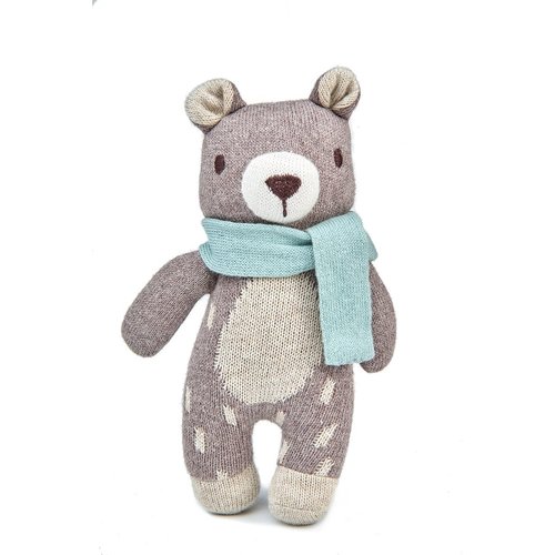 Threadbear Fred Gebreide Teddybeer 18 cm 