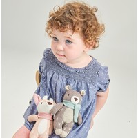 Threadbear Ours en Peluche Tricoté Fred 18 cm