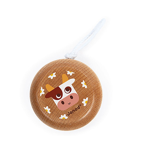 Janod Wooden Yoyo Cow 