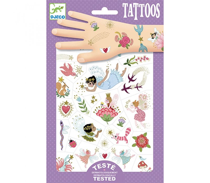 Djeco Tattoos Fairy Friends