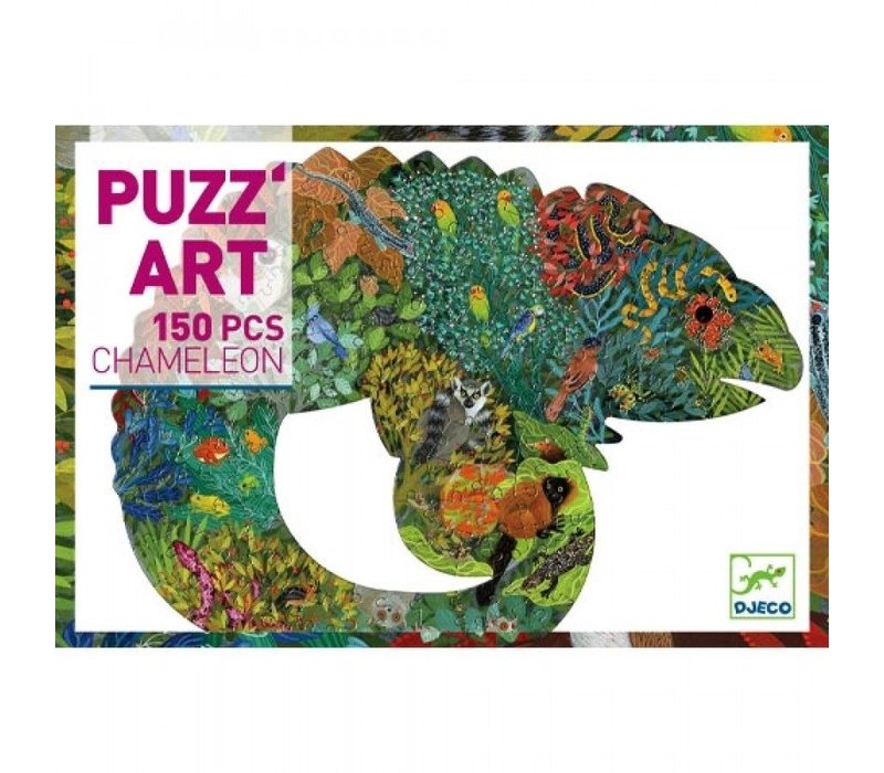 Djeco Puzz'Art Puzzel Kameleon 150st