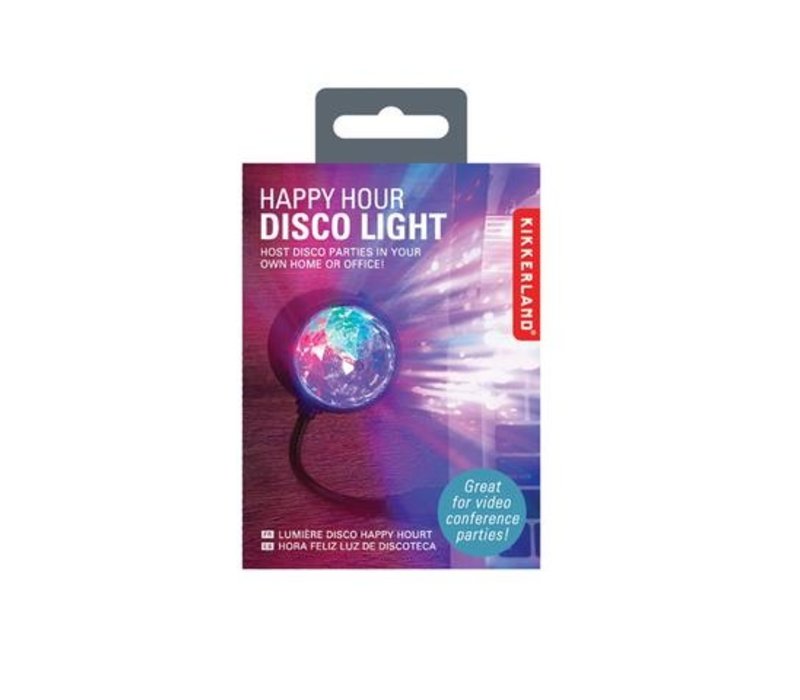 Kikkerland Disco USB Light
