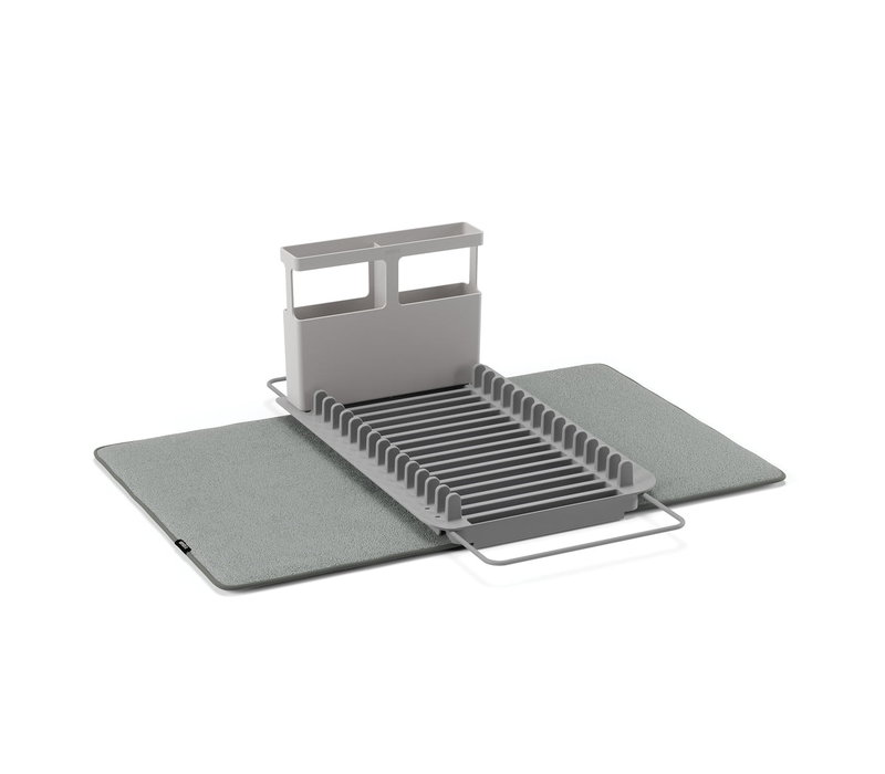 Umbra Udry Drying rack and mat Charcoal grey