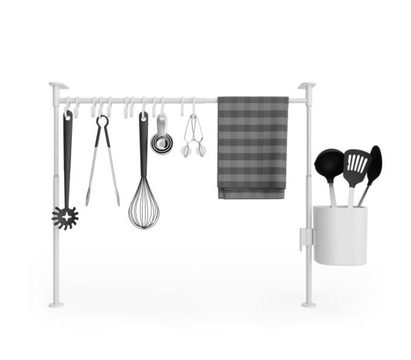 Umbra Anywhere Tension Caddy Organisateur blanc