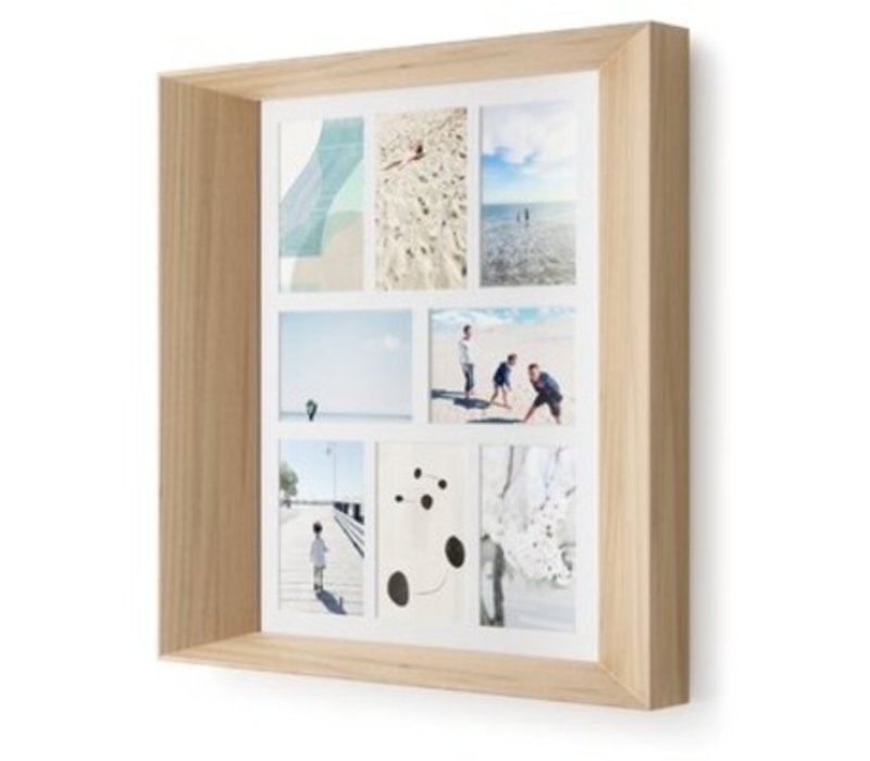 Umbra Lookout Wall Multi-Picture Frame Natural