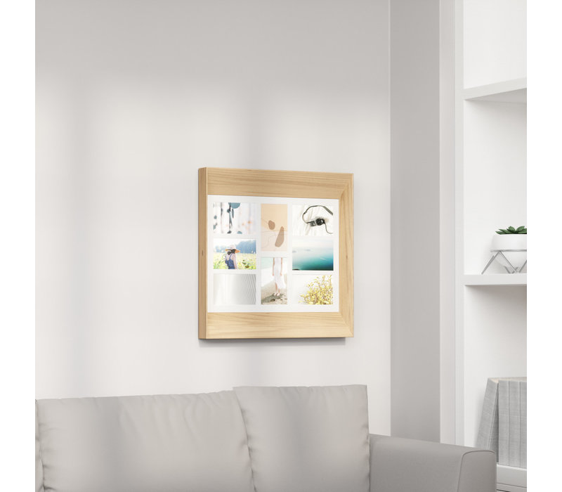 Umbra Lookout Wall Multi-Picture Frame Natural