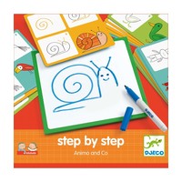 Djeco Step by Step Animals & co