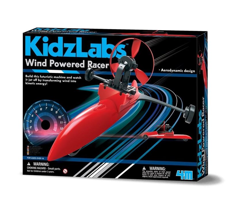 4M KidzLabs Racer à énergie éolienne