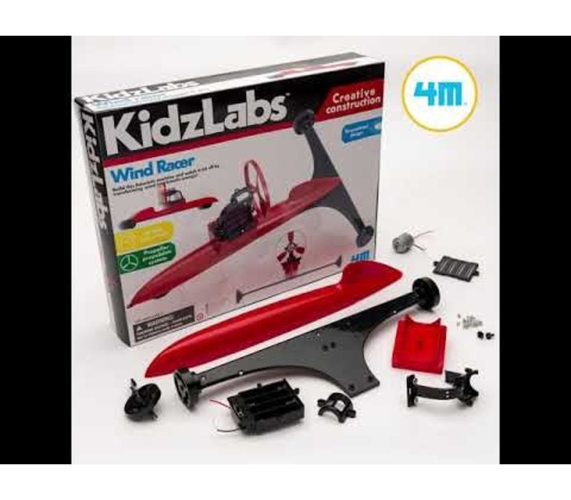 4M KidzLabs Wind Powered Racer