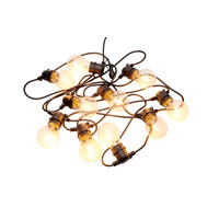 Sirius Tobias Lacet Lumineux avec 10 Lampes Claires 4,5 m