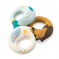 Moulin Roty Natural Rubber Teething Ring 'Le Voyage d'Olga' Fox