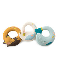 Moulin Roty Natural Rubber Teething Ring 'Le Voyage d'Olga' Goose