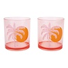 Sunnylife Sunnylife Set de 2 Gobelets Desert Palms