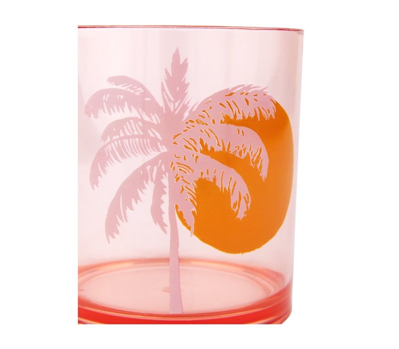 Sunnylife Poolside Set of 2 Tumblers Desert Palms