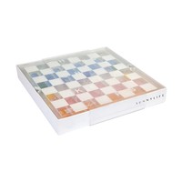 Sunnylife Lucite Chess & Checkers Rainbow