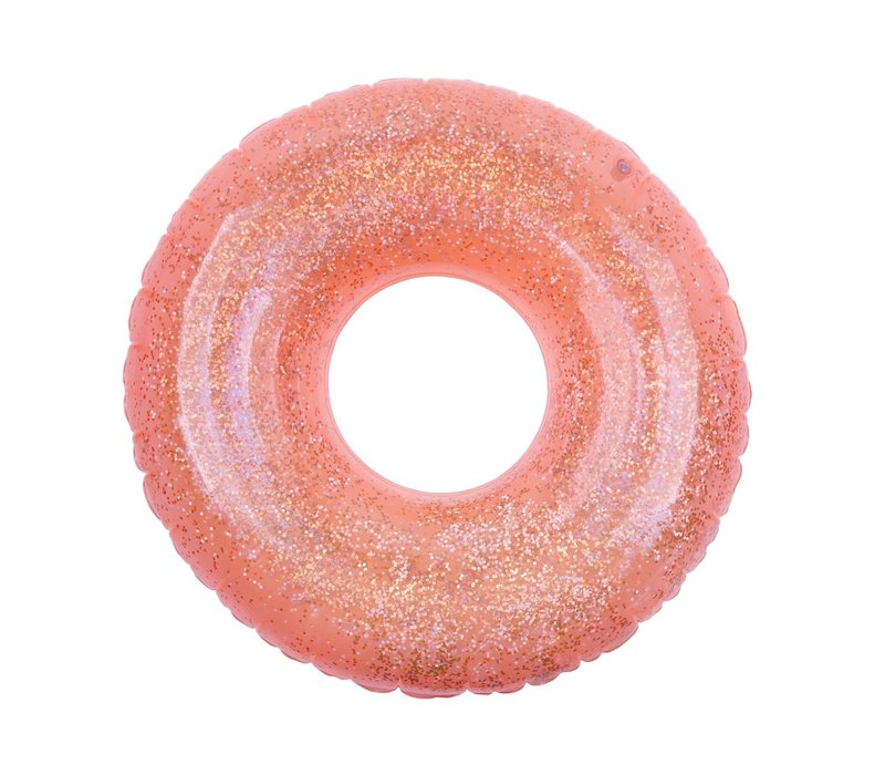 Sunnylife Inflatable Pool Ring Glitter Pomelo