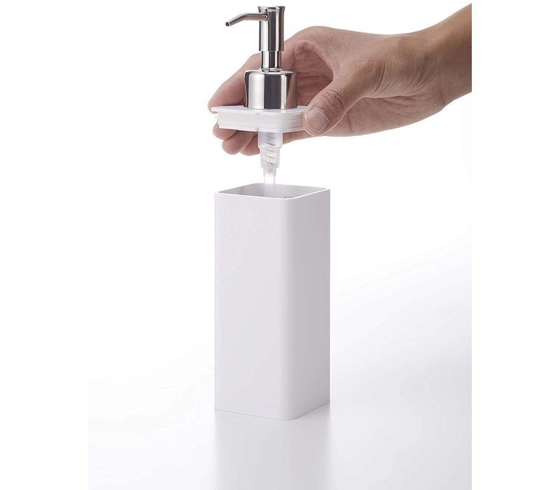 Yamazaki Tower Soap Dispenser White