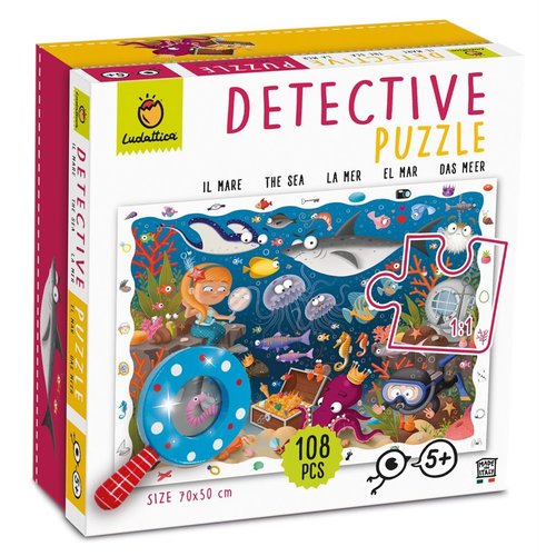 Ludattica Detective Puzzel Onderwaterwereld 108 st 